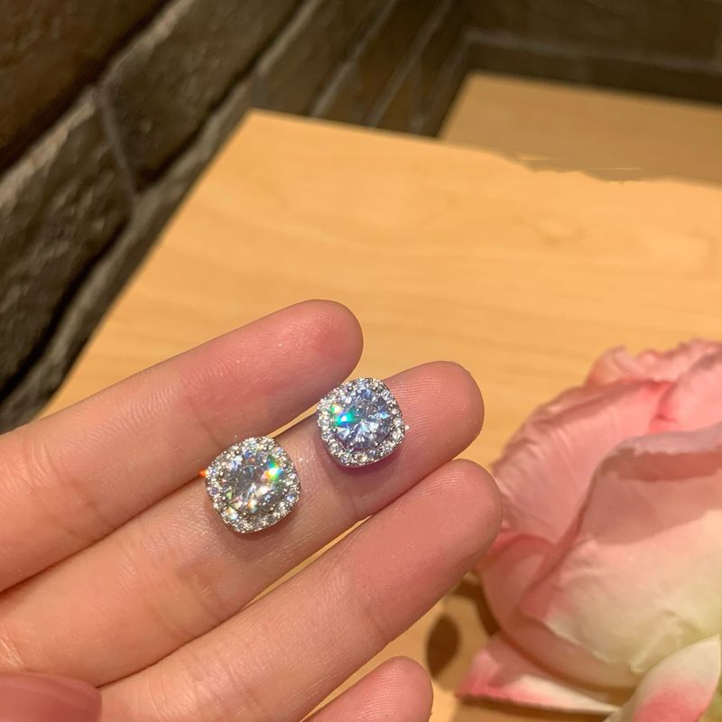 Orecchini giapponesi e coreani squisiti con fiocco di perle e diamanti, semplici e versatili, alla moda, piccoli, per donna._voghion.com