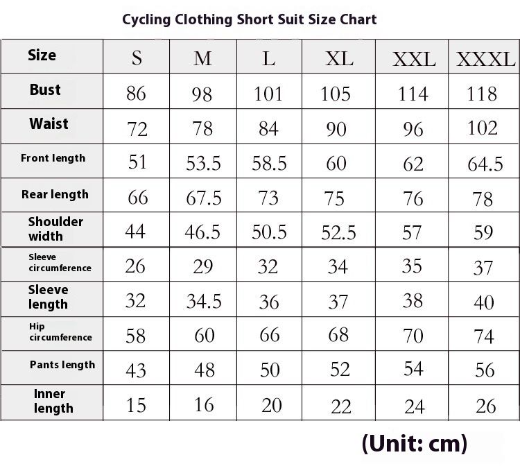 New Blue Wave Colorful Short Sleeve Strap Set Mountain Cycling Highway Suit_voghion.com