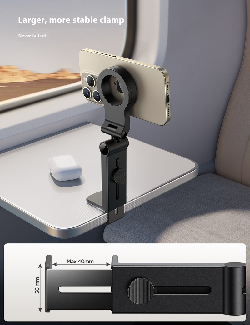 Magnetic Mobile Phone Holder - 360 ° Rotation, Portable Hands-free, Suitable For IPhone 12/13/14/15, Samsung And Other Mobile Phones_voghion.com
