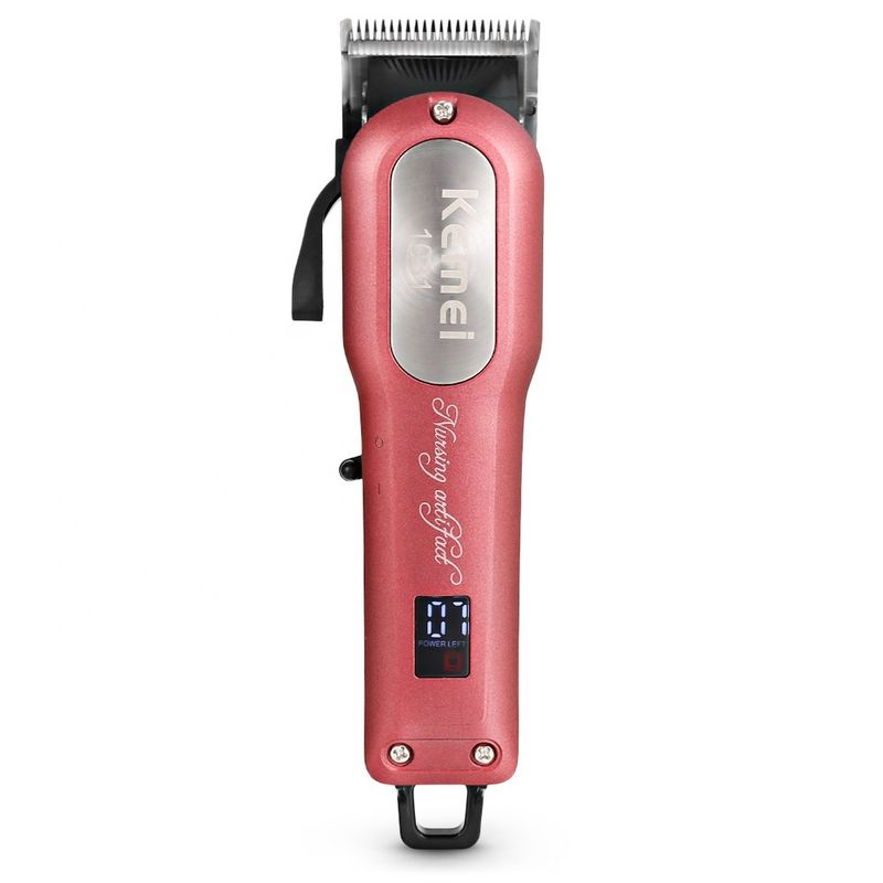Kemei KM-1031 Professionelles Design für den Salon Wiederaufladbarer elektrischer Haarschneider Leistungsstarker Bartrasierer_voghion.com