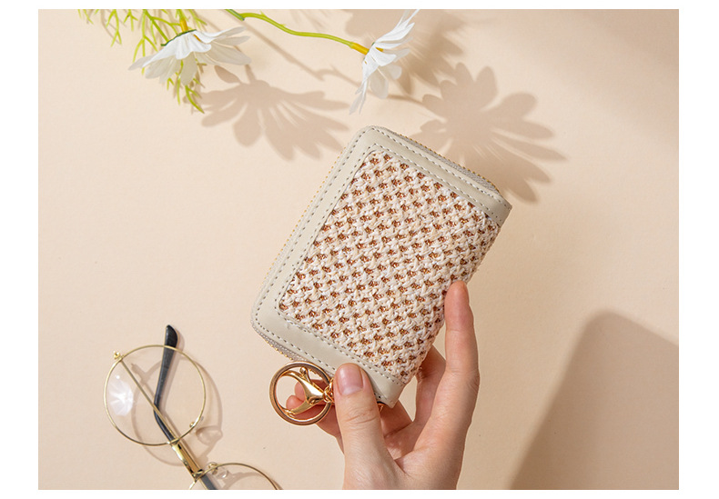 2023 New Women's Organ Card Money Anti demagnetization Zero Wallet Hollow Small Key Bag_voghion.com