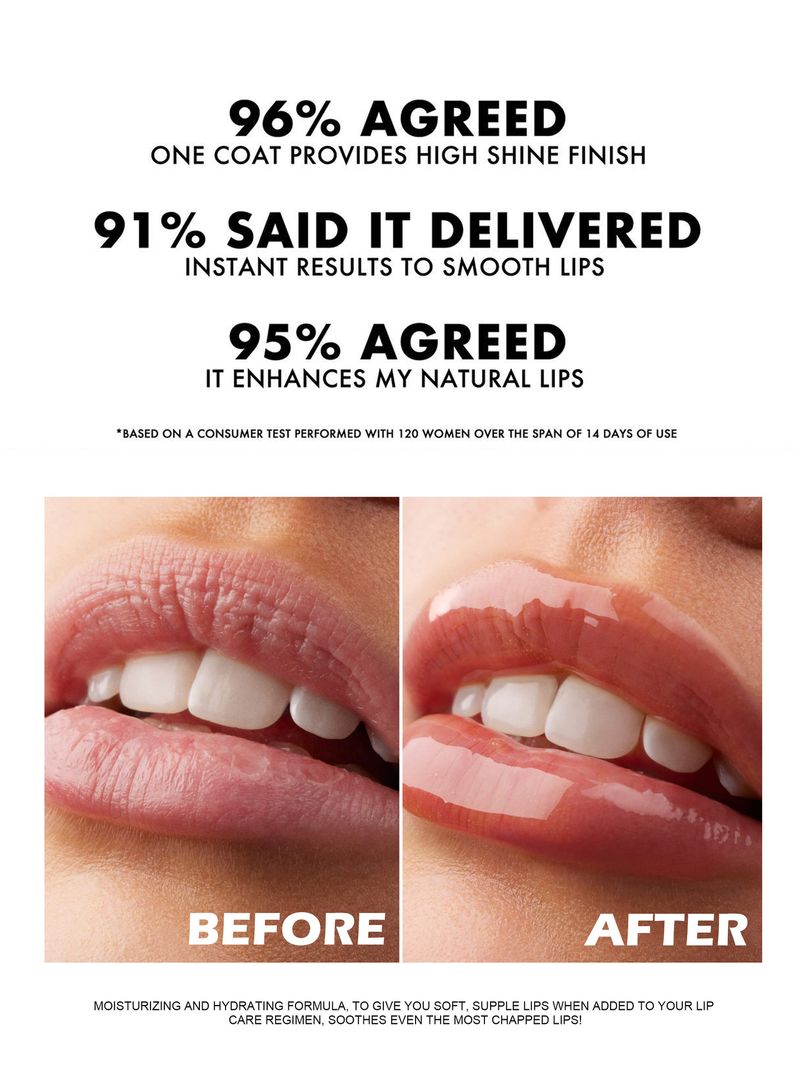 HANDAIYAN Transparent Dry Flower Lip Oil - Mirror Gloss, Long-Lasting Moisturizing, Pearl Lip Gloss_voghion.com