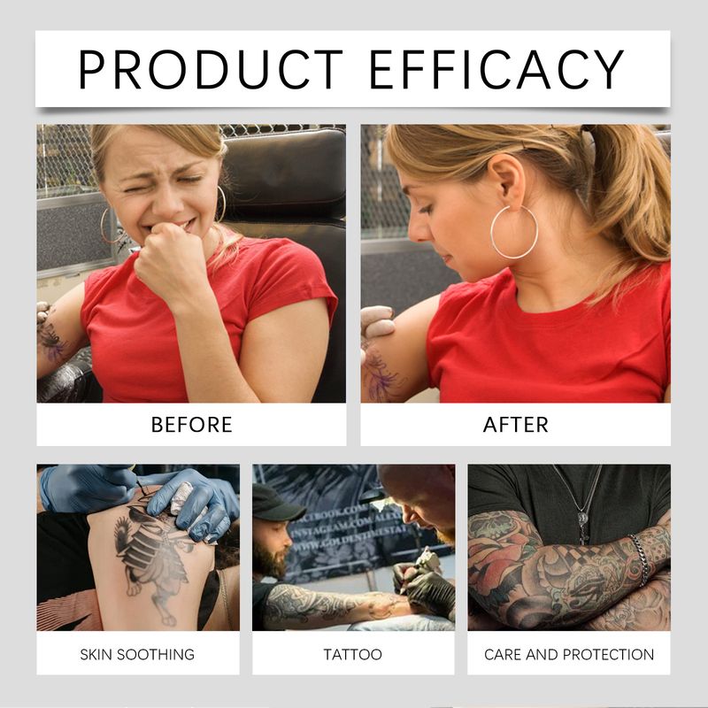 Ximonth Soothing Gentle Cleansing Moisturizing Skin Fading Tattoo Care Cream_voghion.com