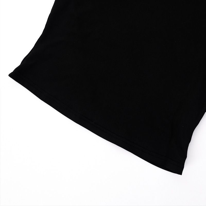 Maglietta basic a maniche corte con scollo rotondo, tinta unita, da donna_voghion.com