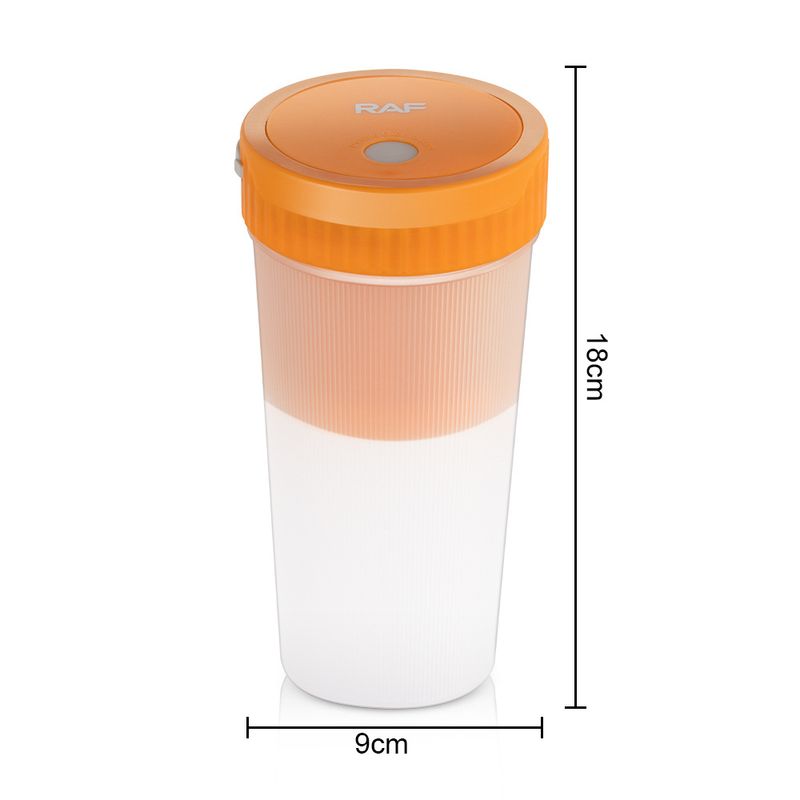 RAF EU/US Portable Multifunctional Juicer - USB Rechargeable Cup Electric Fruit Blender_voghion.com