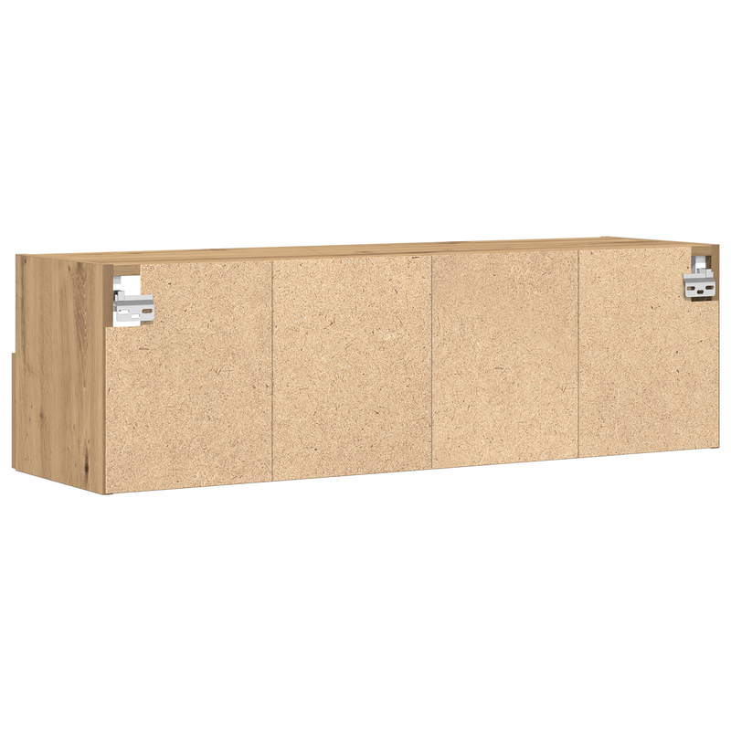 TV-Wandschrank Artisan Eiche 100x30x30 cm Holzwerkstoff_voghion.com