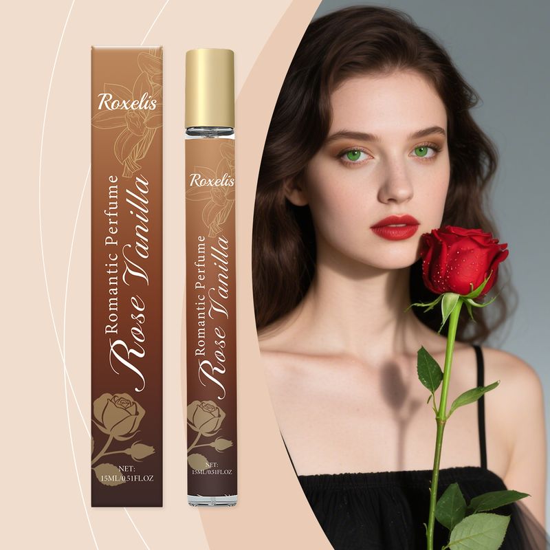 Eau de Toilette portatile quotidiana a strati, dolce e delicata, alla rosa e vaniglia, fragranza romantica francese_voghion.com