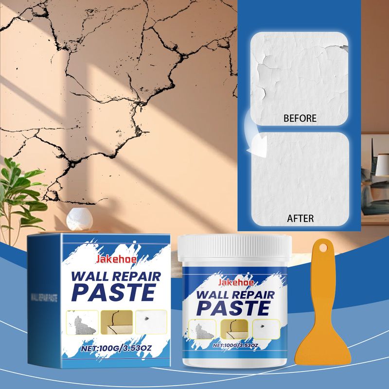 Wandreparaturpaste für den Haushalt, Wandschäden, Kratzer, Dellen, Risse, Nagellöcher, Reparatur von Wandreparaturpaste_voghion.com