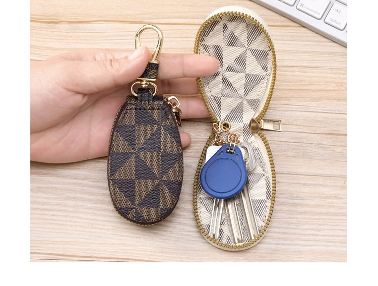 Key Bag Women Cute Multifunctional Mini Simple Large Capacity Men's Zipper Home Car Key Chain_voghion.com