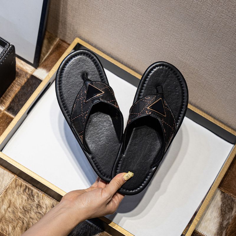 Kvinder hjemmesko sommermode udendørstøj strand klip tå metal spænde flade sandaler slides_voghion.com