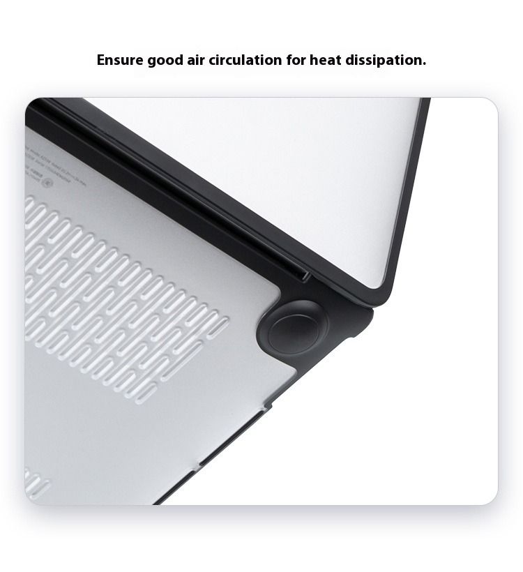 Funda protectora para portátil Macbook Pro Air13 de 14 pulgadas Funda protectora Funda mate_voghion.com