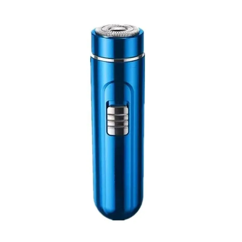 Compact & Convenient Electric Razor For Men - USB Rechargeable, Wet & Dry, Easy One-Button Use - Perfect For Home, Car & Travel!_voghion.com