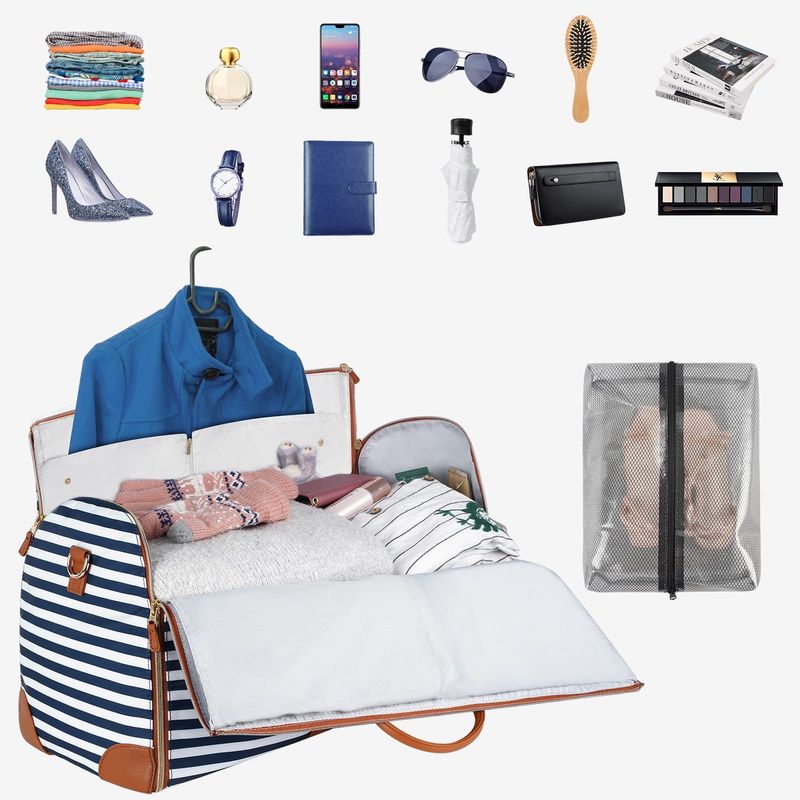 Genți de călătorie în stoc portabile PU costum de călătorie bărbați și femei pliabile all-match geantă de mare capacitate multifuncțională geantă de călătorie depozitare_voghion.com