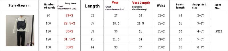 Çocuk giyim, kız sonbahar yeni stil uzun kollu üst + PU yelek + PU deri pantolon üç parçalı set_voghion.com