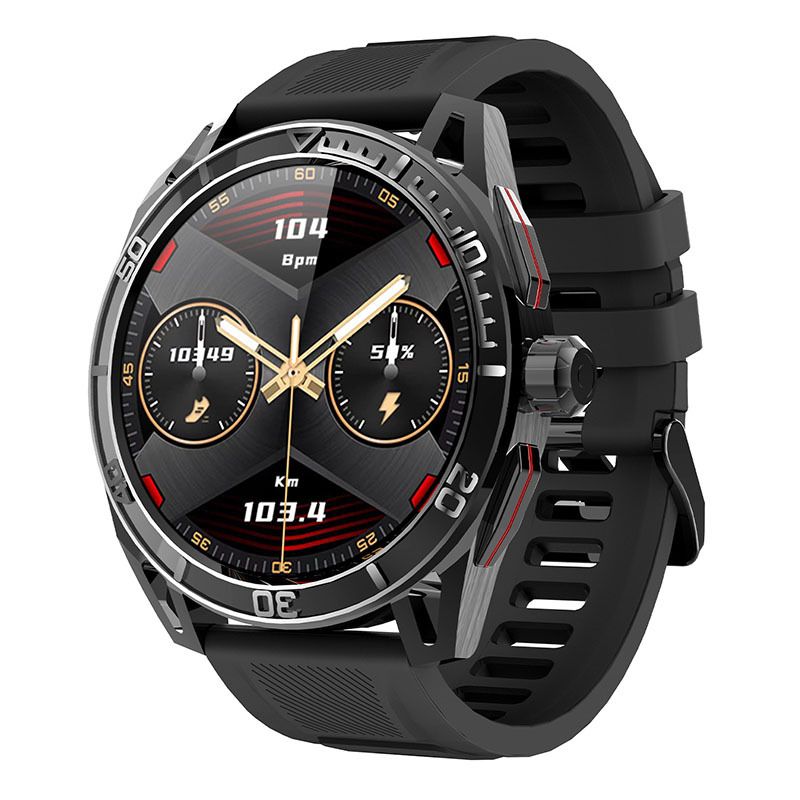 JS30 MAX Smartwatch Herzfrequenz Bluetooth Anruf Sprachassistent Taschenlampe Smart Armband Sportuhr_voghion.com