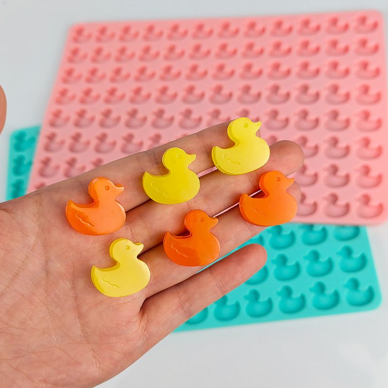 Silikónová forma v tvare káčatka, zvieracia kreslená kačica, forma na čokoládové sušienky, forma na dekoráciu torty_voghion.com