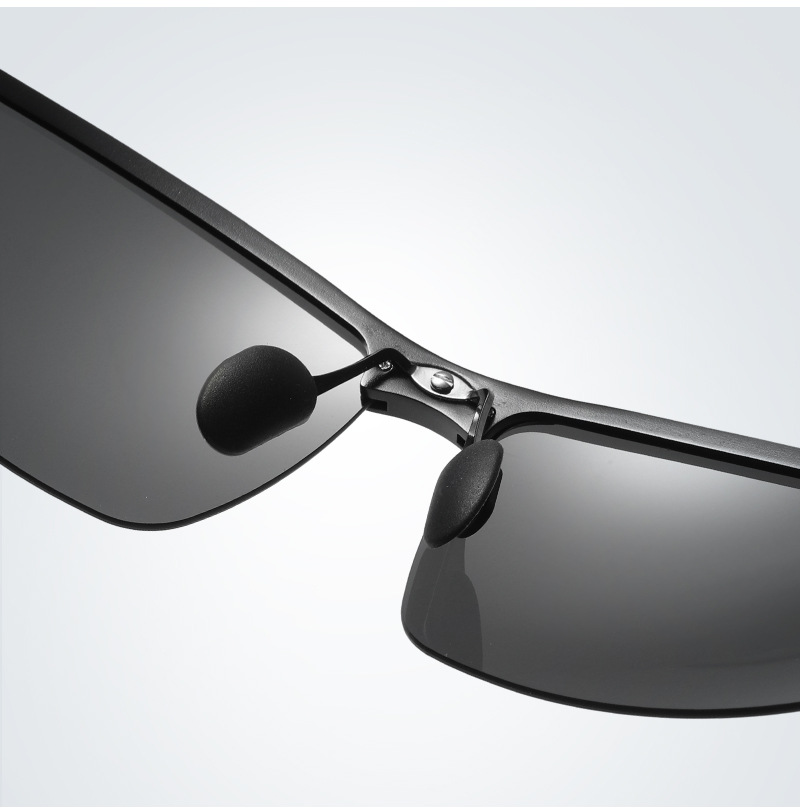 Nuovi occhiali da sole polarizzati alla moda personalizzati da uomo in alluminio e magnesio, occhiali da guida per conducenti, 3121_voghion.com