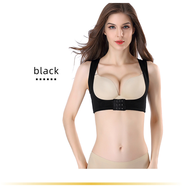 Korrigeringsbälte för puckelrygg för kvinnor, korrigerare för sittställning, indragande bh, kroppsformande plagg, push-up-bh för bröststöd_voghion.com