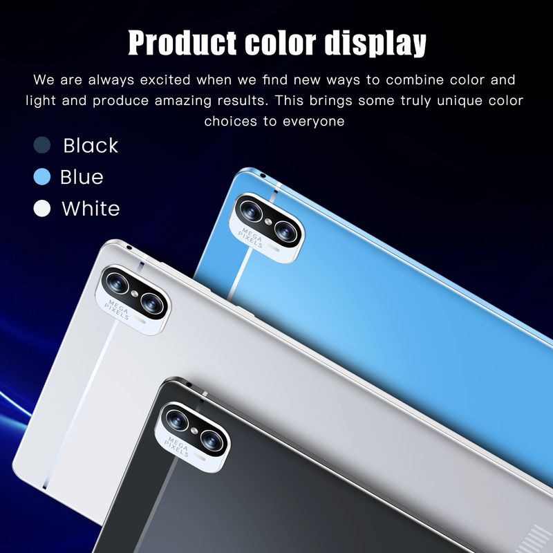8 Inch Android Tablet - Octa-Core, WiFi, Bluetooth, Dual SIM Calling, HD Display_voghion.com