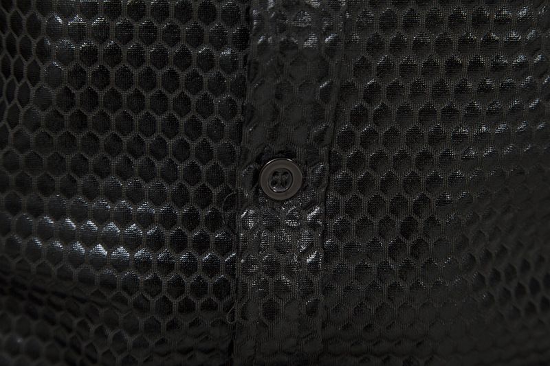 Langärmliges Button-Down-Hemd mit Diamond Bronzing-Print für Herren_voghion.com