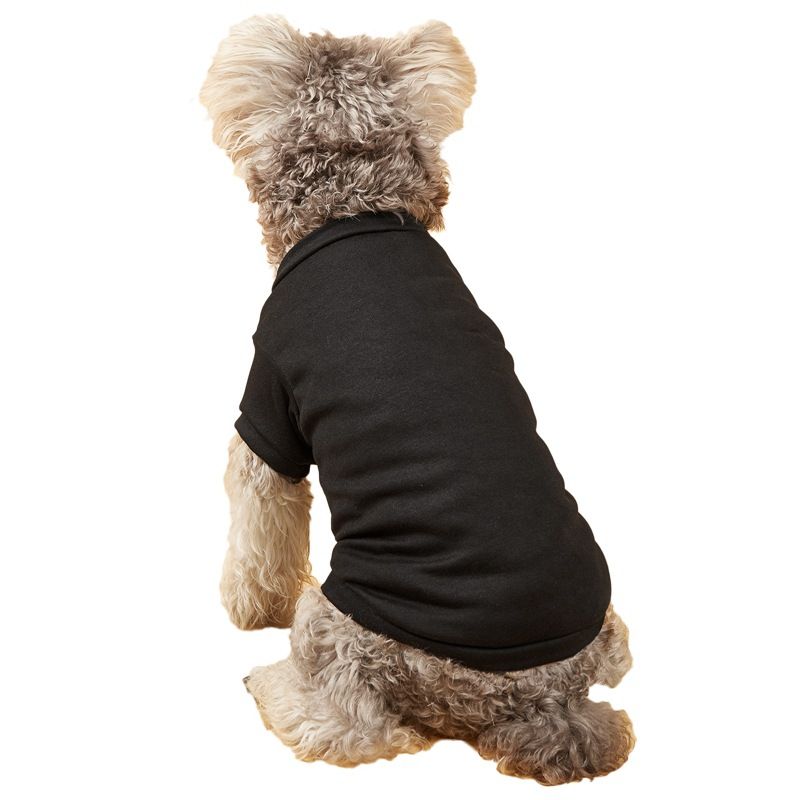Puppy Round Neck Solid Color Casual Sweatshirt Spring Summer Plain Teddy Poodle Cat Pet Dog Clothes T-Shirt_voghion.com