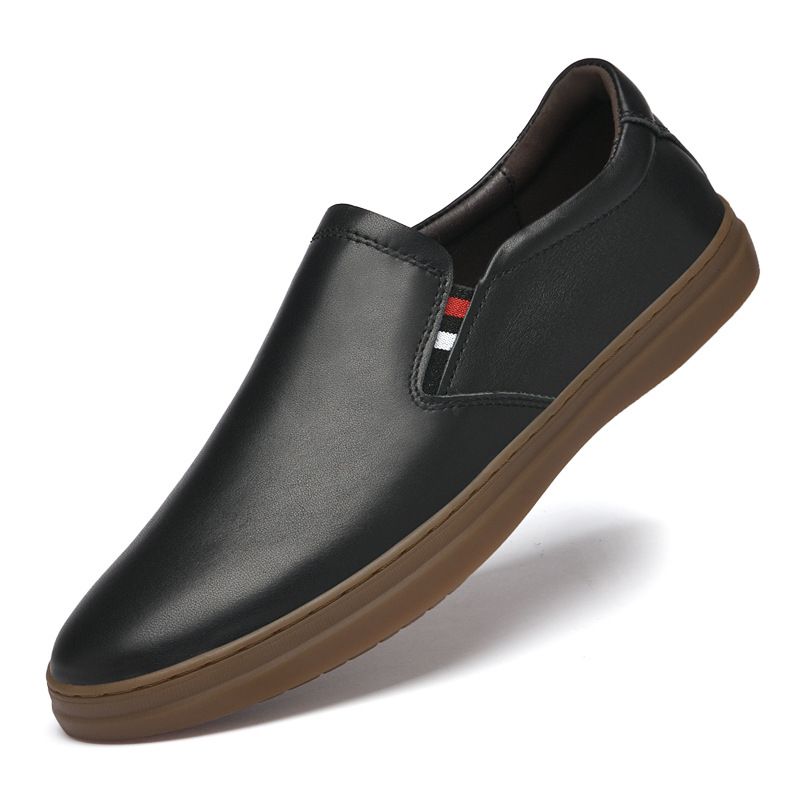 British Board Shoes Are Simple And Comfortable, Trendy With Small Leather Shoes, Work Shoes_voghion.com