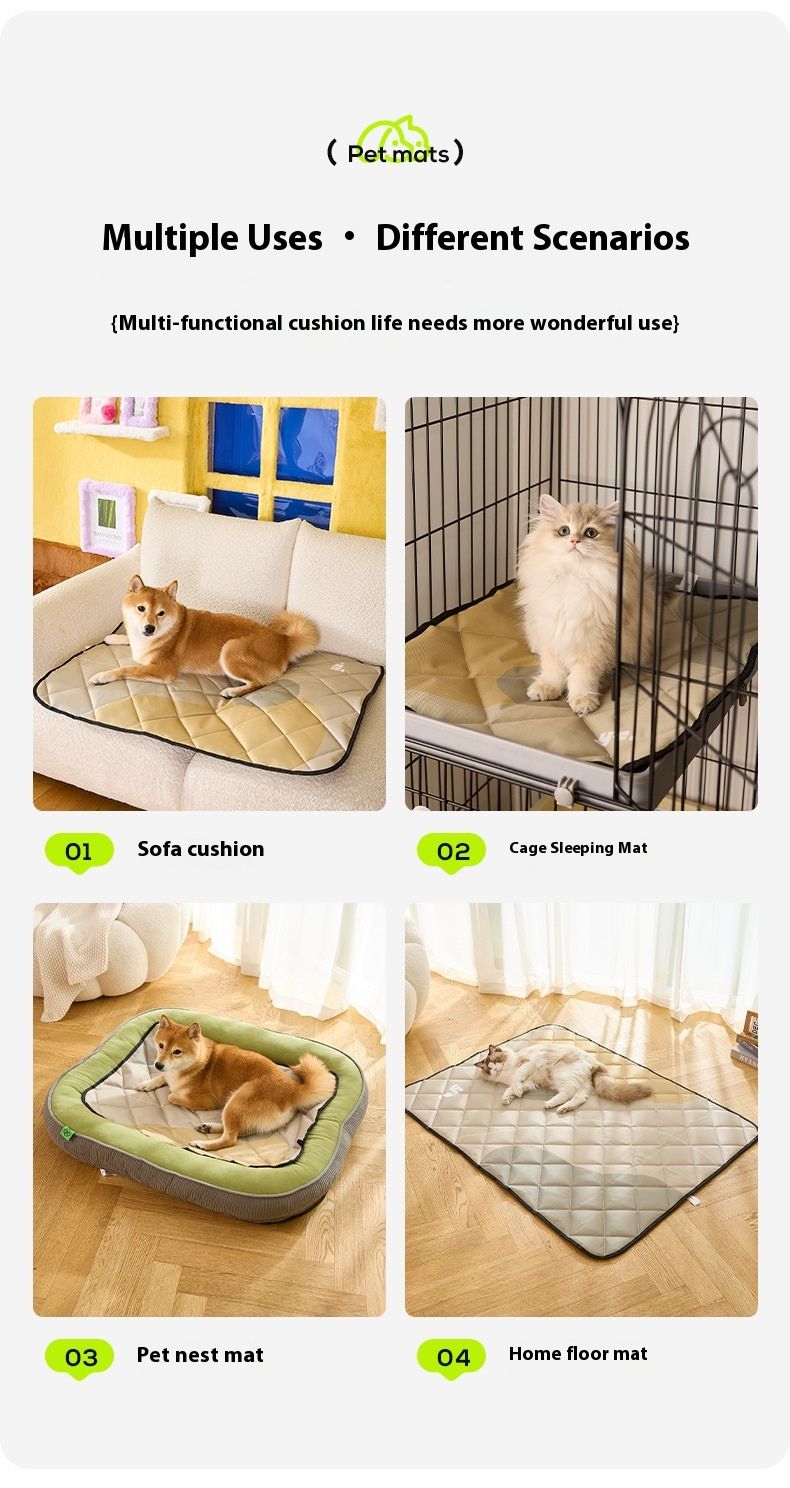 New for sleeping, moisture-proof floor mat, all season universal waterproof and urine proof bed large dog mat_voghion.com