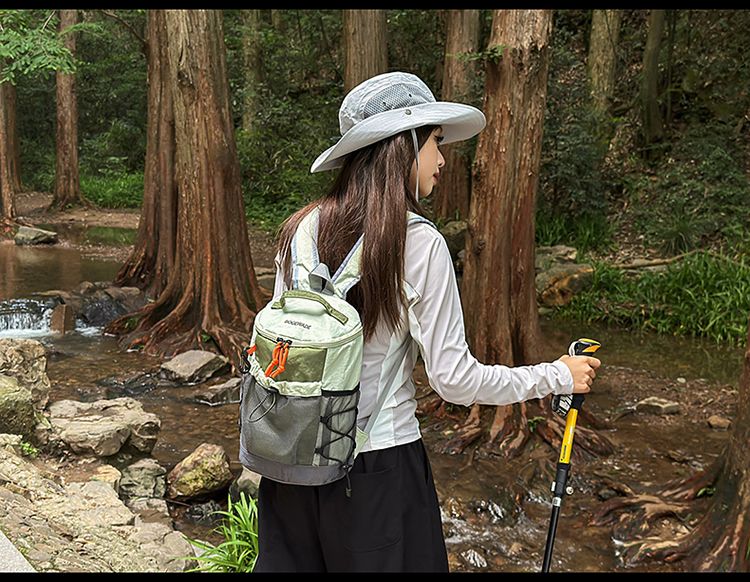 Leichter Outdoor-Wandersport-beiläufiger Doppelschulter-Unisex-Reiserucksack-Studenten-kleiner Schulranzen_voghion.com