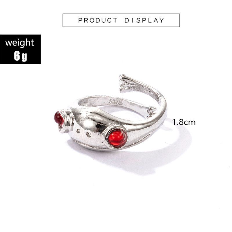 2025 Fashion Style Butterfly shaped crystal ring_voghion.com