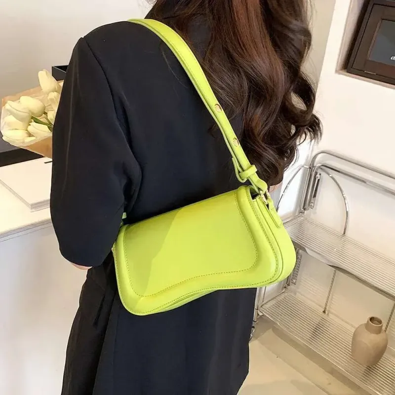 Borsa a tracolla da donna, portatile e alla moda, da ascella, modello 2025_voghion.com