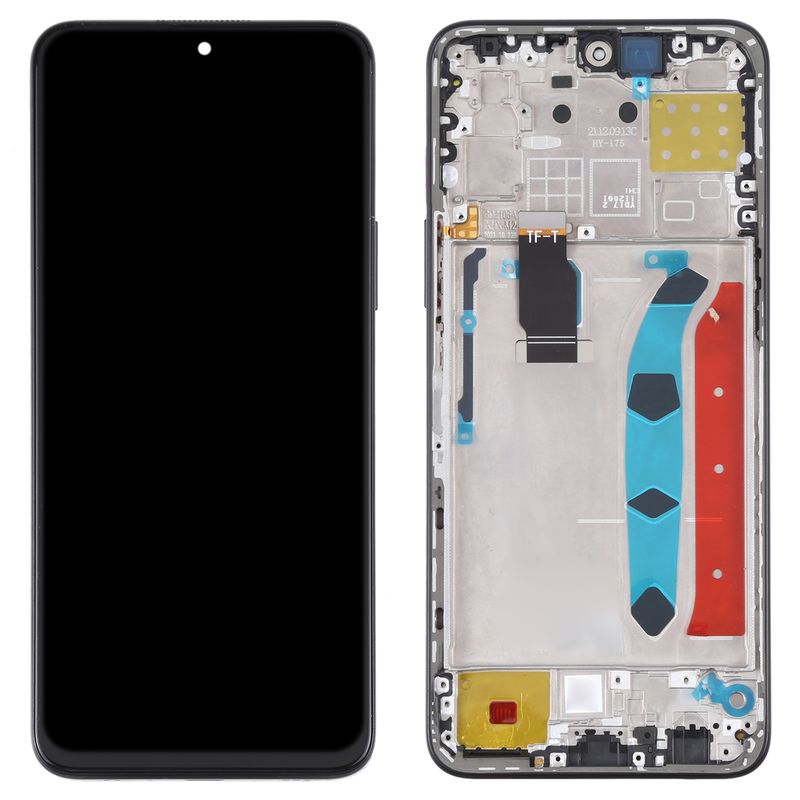 Écran LCD d'origine pour Honor X8, numériseur complet avec cadre (noir)_voghion.com
