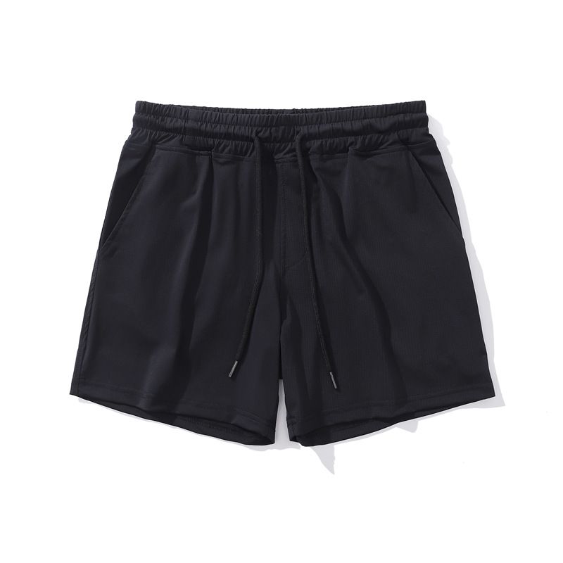 Spodnie sportowe męskie z wysoką elastycznością, szybkoschnące, duże rozmiary, spodenki trzy czwarte, spodenki do biegania przez płotki, maraton_voghion.com