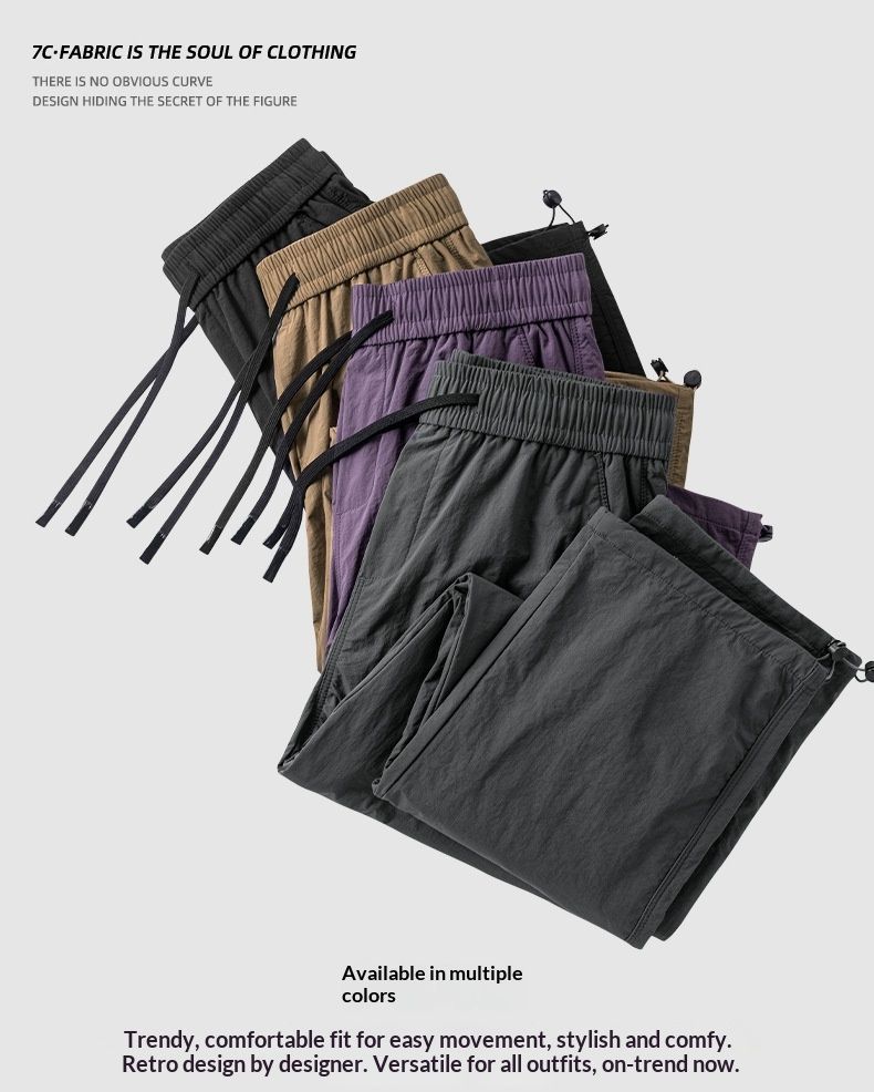001 Hot-Selling Paratrooper Pants For Men And Women, Couple Outdoor Sports Casual American Style Functional Jogger_voghion.com