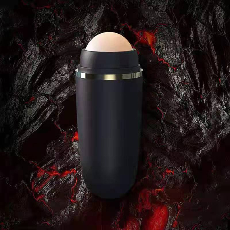 Viso 1 pz Rullo assorbente Pietra vulcanica Assorbitore Lavabile Olio per il viso Rimozione Cura della pelle Trucco_voghion.com