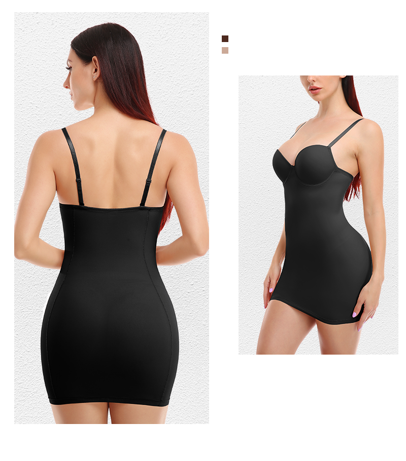 COMFREE Tummy C Wear Lifter Sexy Butt Kleid Shaper für Frauen Unsichtbarer Taillentrainer Abnehmen Unterkleid Shaperwear_voghion.com