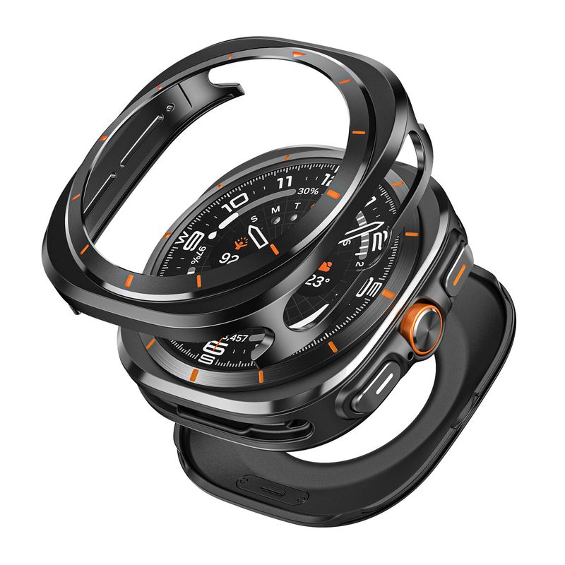 Metal Plated 47mm Suitable For Samsung Galaxy Watch 7 Ultra Protective Case_voghion.com