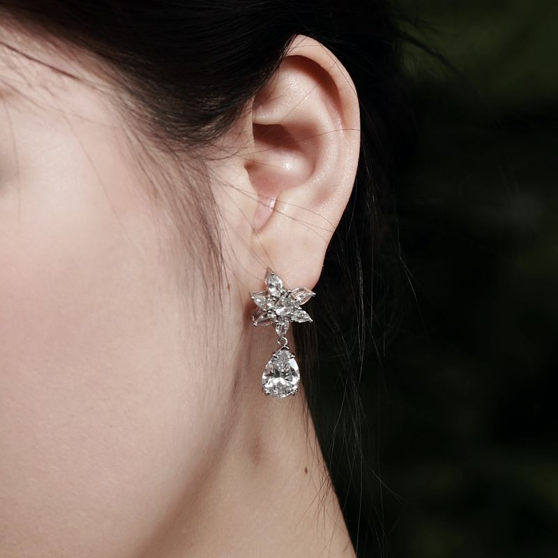 Set di gioielli pregiati in argento sterling 925, anello Paraiba, orecchini, collana, smeraldo, zircone, gioielli di alta gamma_voghion.com