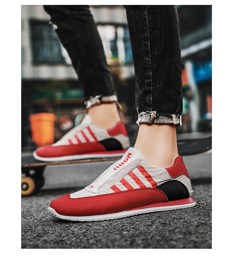 Men's Lightweight Casual Sneakers Comfortable Soft-Sole Work Trainers Breathable and Fashion Mesh Walking Shoes_voghion.com