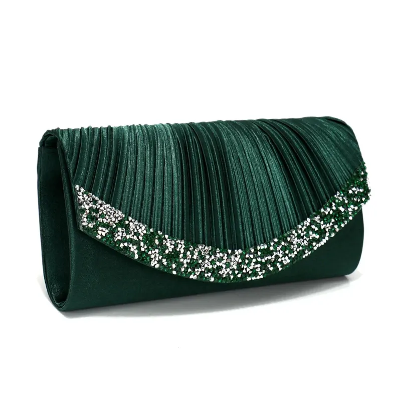 Borse da sera da donna con design a busta glitterata, borse a tracolla in raso, borse da ballo, banchetti, 250614_voghion.com