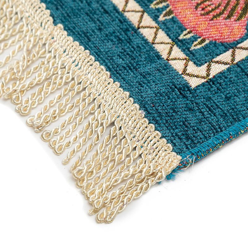 Home Furniture Gold Thread Tree Carpet, Flower Carpet_voghion.com