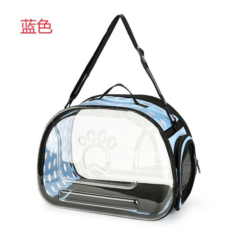 Pet Carrier Transparent Handheld Shoulder Portable Cage Space Capsule Breathable Travel Cat Bag With Viewing Window_voghion.com