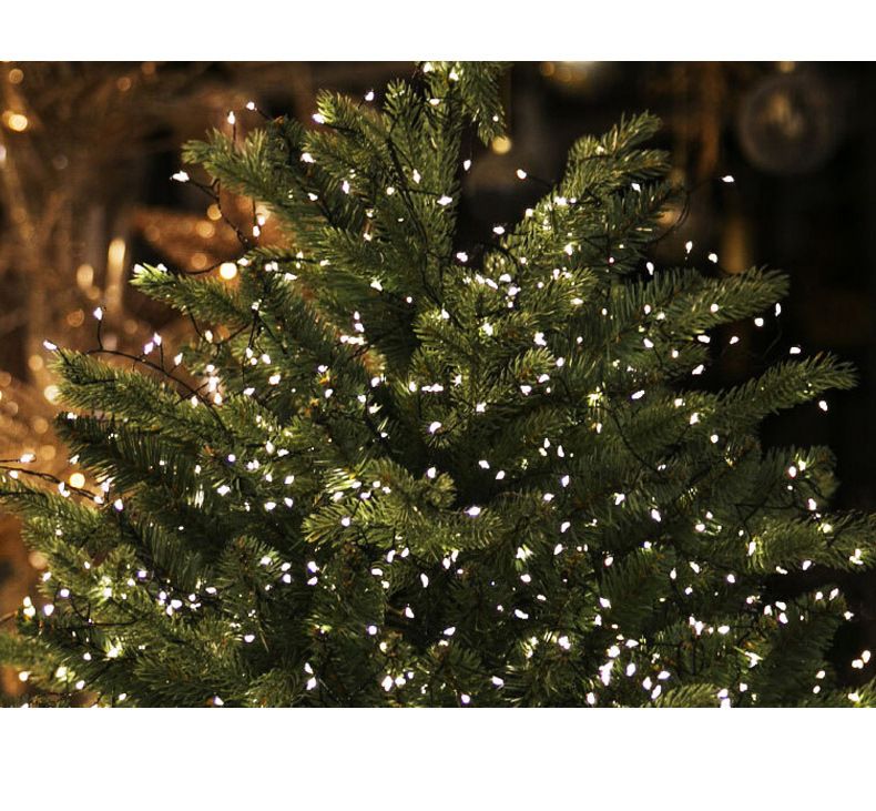 Christmas Green Lemon Decorations LED Firecracker Lights Copper Wire Light String Green Wire Holiday Decoration Lighting_voghion.com