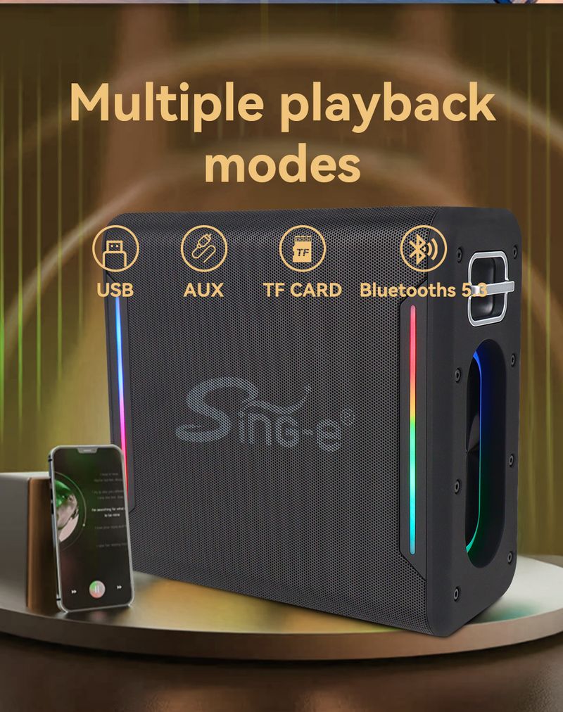 ZQS-V100 Bluetooth-kaiutin, kodin olohuoneen surround-ääni, pöytätietokoneen kortti, langaton kaiutin, suuri äänenvoimakkuus_voghion.com