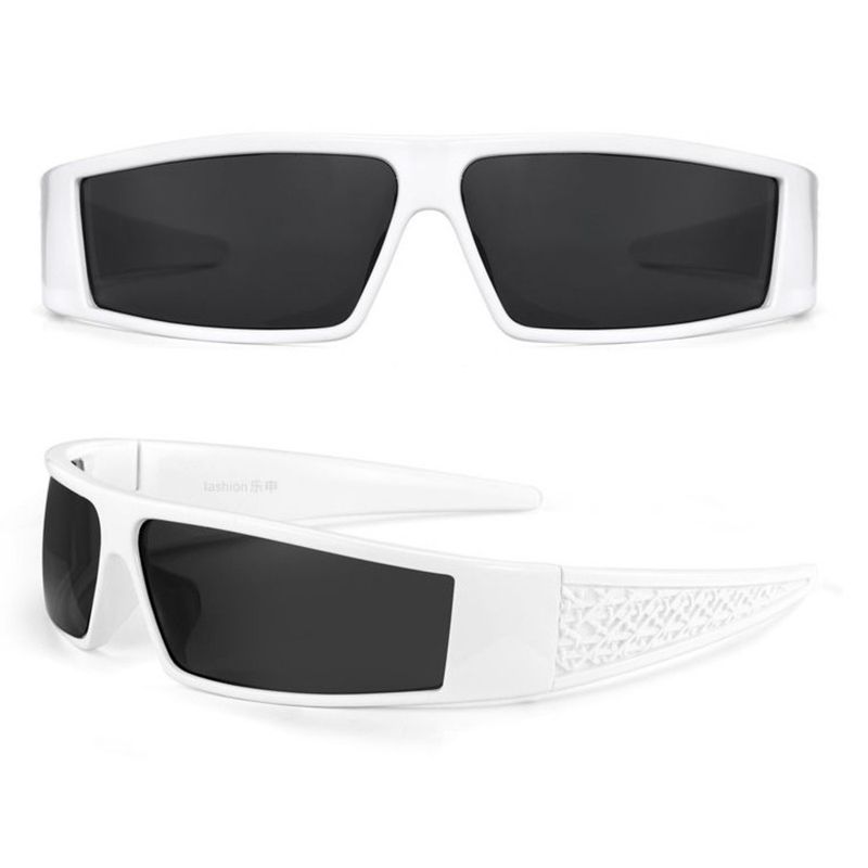 Lexun per le donne, tendenza moda stile coreano, nuovi occhiali da sole cyberpunk Y2K da ciclismo con fascia curva_voghion.com