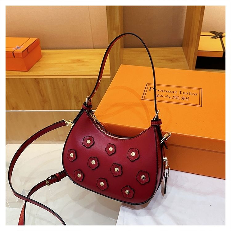 Borsa a tracolla classica da donna in PU, borsa a tracolla da donna alla moda, borsa Moon_voghion.com