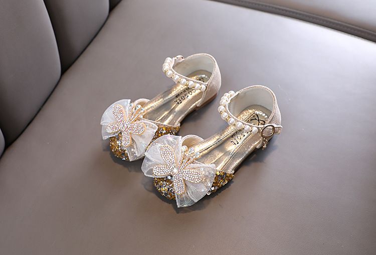 Neu Dame Baby Mädchen Mädchen Prinzessin Diamant Einzelnen Schuh Schuhe Dance_voghion.com