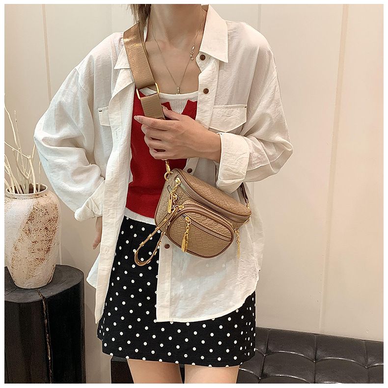 Neue modische und vielseitige gewebte Umhängetasche für Damen, Brusttasche, heißer Verkauf, Freizeittasche_voghion.com