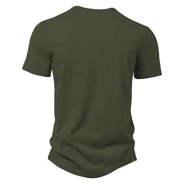 Maglietta a maniche corte in bambù per il commercio estero transfrontaliero, da uomo, estiva, casual, con colletto alla coreana, taglia grande, a maniche corte, da uomo, con bottoni_voghion.com