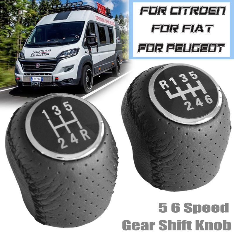 Fo Citoen Jumpe Relay Peugeot Boxe Fiat Ducato 2002-2014 5 6 Speed Manual Ca Shifte Boot Gea Shift Knob Head_voghion.com