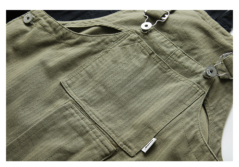 Casual overalls Cargobroeken voor heren Mode-overalls Losse bretels_voghion.com